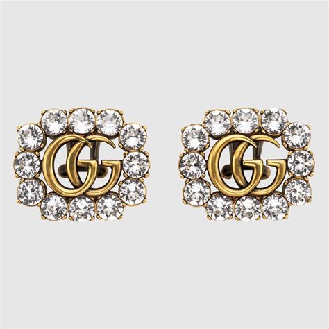 gucci inspired earrings wholesale|gucci vintage web earrings.